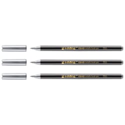 Lot de 3 feutres métallisés pointe pinceau 1-6 mm - EDDING - Argent Métallisé