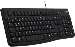 Clavier d'ordinateur - Logitech K120 - Noir - Filaire USB - Standard