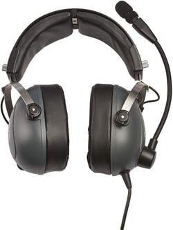 THRUSTMASTER T.Flight U.S. Air Force Edition-DTS – Casque Gaming Pour Simulation de Vol