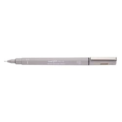 Lot de 12 feutres techniques permanents pointe ogive 0,1 mm - UNI-BALL - PIN 01200 GC - Gris clair