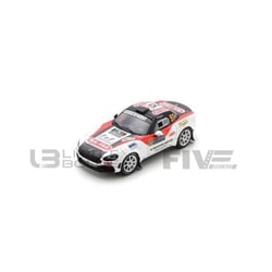 Voiture Miniature de Collection - SPARK 1/43 - ABARTH 124 Rally RGT - Monte Carlo 2022 - Blanc
