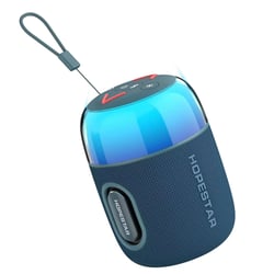 Mini Enceinte Bluetooth 10W Portable Avec Lumière RGB Autonomie 3-4H TWS FM Supportée Bleu YONIS
