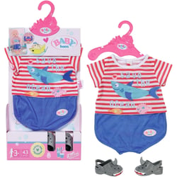 Pyjama motif requin & des pantoufles assorties