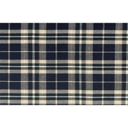 Tissu Tartan Ecossais Mattia sur fond Bleu marine