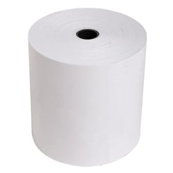 Bobine pour tickets de caisse 80x72mm - 76m - 1 pli thermique 48g/m2. - Blanc - x 50 - Exacompta