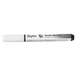 Marqueur couvrant pour textile, blanc, pointe ronde 2 - 4mm, avec valve