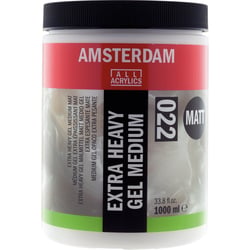 Pot 1000 ml - Médium Gel Extra Lourd Mat Amsterdam - 022 - Beaux-arts