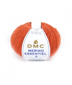 Pelote de laine Merino Essentiel 3 - DMC - Certifié Oeko-Tex 953 Orange