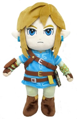 Nintendo Together+ - Peluche The Legend of Zelda : Breath of the Wild - Link 28 cm