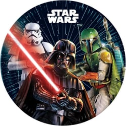 8 Assiettes Star Wars Galaxy