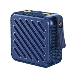 Mini Enceinte Bluetooth Portable Etanche Design Tendance Son Basses Profondes Bleu YONIS