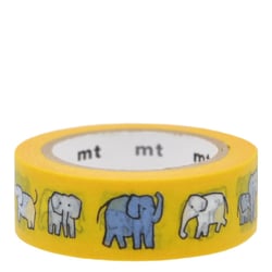 Masking tape SOUSOU Patrouille d'éléphants - 7 m x 15mm