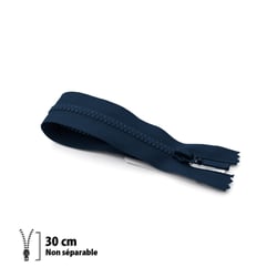 Fermeture éclair Z48 - PRESTILON 4 mm 30 cm - Non Séparable