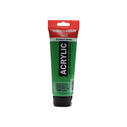 Peinture Acrylique en tube - Vert permanent clair - 618 - Amsterdam - 250ml