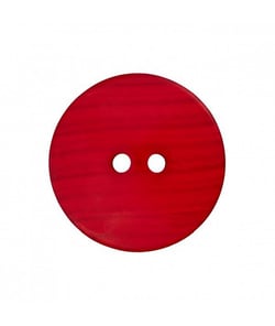 Carte de 4 boutons Polaire Rouge 18mm - Union Knopf Rouge