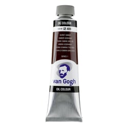 Peinture à l'huile - Terre d'Ombre Brûlée - 409 - A l'huile de carthame - Van Gogh - 40ml