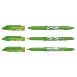 Lot de 3 stylos roller encre gel effaçable Frixion Ball 0,7 mm - Citron Vert