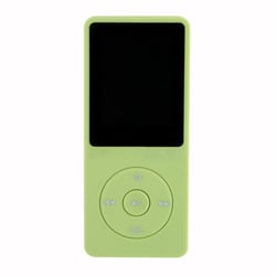 Lecteur MP3 Portable Écran LCD Radio FM Jeux Vidéo 4GB Vert 64GB Extensible YONIS
