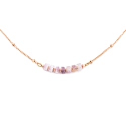 Collier Piana en pierres Améthyste - Sloya