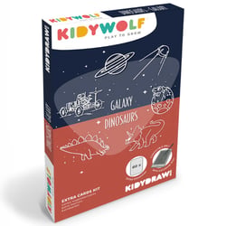 Recharge dessins Kidydraw - Dinosaures et Galaxie