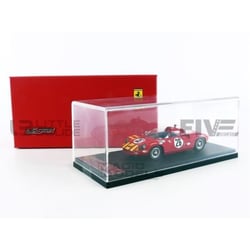 Voiture miniature de collection - LOOKSMART - FERRARI 330P - 1/43 - Sebring 1965 - Rouge