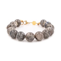 Bracelet Kamelia en pierres Spectrolite - Sloya