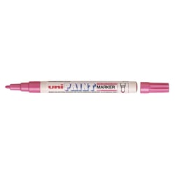 Marqueur PAINT Marker PX21 pointe conique fine 0,8 - 1,2mm Rose UNI-BALL