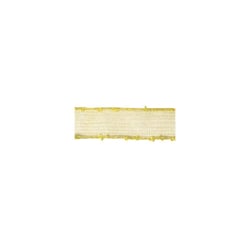 Ruban organdi Jaune 10 mm Au mètre