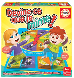 Devine Ce Que Je Mime - Educa