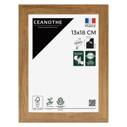 Cadre photo Precious noyer 13x18 cm