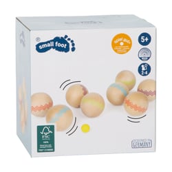 Jeu de boules en bois Active - Smallfoot - Orange