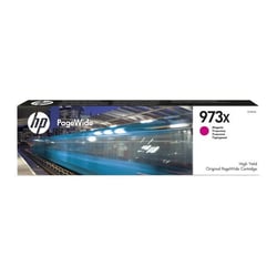 HP 973X Cartouche d'encre magenta PageWide grande capacité authentique (F6T82AE) pour HP PageWide Pro 452/477/552/577