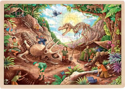 Puzzle Fouille Dinosaures - Goki