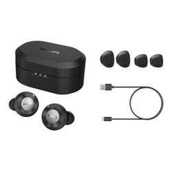 Ecouteurs sans fil Bluetooth - Philips T8505BK/00 avec reduction de bruit - Noir