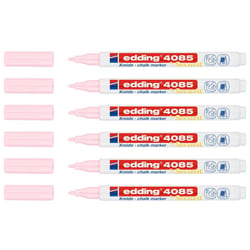 Marqueur craie liquide 1-2 mm - EDDING - Rose Pastel - Pointe ronde