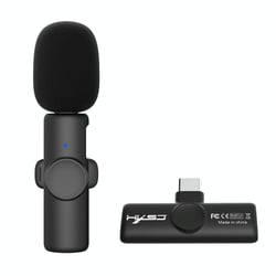 Microphone Sans Fil USB-C Réduction De Bruit Plug And Play Portable 360° YONIS