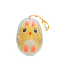 Peluche - Œuf Cosymals de Pâques - Poussin Jaune en peluche  - 12 cm