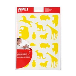 Apli Agipa - Gommettes permanentes Animaux sauvages x 180