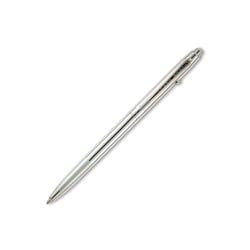 Stylo à bille - Chrome - Encre noire - Pointe moyenne - Rétractable - Fisher Space Pen