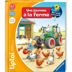 tiptoi, Livre interactif, Une journée a la ferme, 4 ans, 13099014,