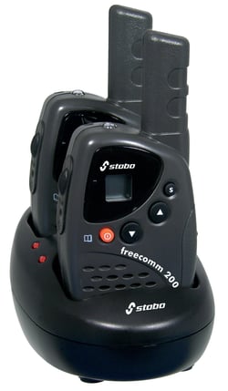 Talkie-walkie PRESIDENT ELECTRONICS - FREECOMM200 - plastique - Noir - 12,1 x 5,1 x 2,8 cm