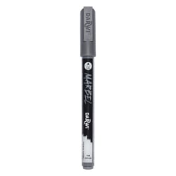 Marqueur - Peinture acrylique - Anthracite - Permanent - Pointe fine 2mm - Marbel - Darwi