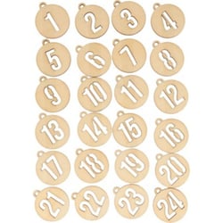 Set de 24  chiffres - Artemio
