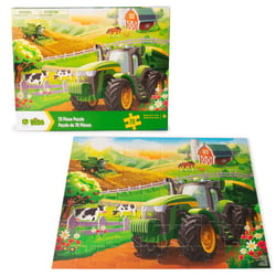 Puzzle tracteur 70 pièces dès 4 ans