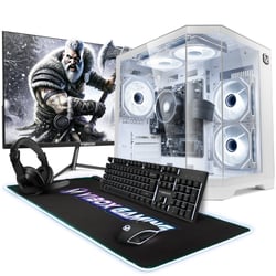 Vibox I-528 PC Gamer Complet • 22 pouces Écran • Ryzen 3 3200G 4,0 GHz • Radeon Vega 8 • 16 Go RAM • 500 Go SSD • Linux • WiFi