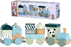 Panda Train En Bois - Eichhorn