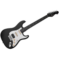 Mooer MSC10 Pro - Guitare électrique - Peuplier - Noir Crème