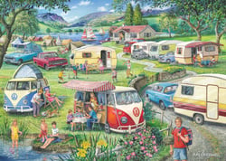 Puzzle 1000 pièces - Bonnes Vacances - HOP - House of Puzzles