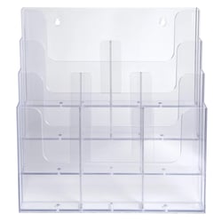 Distributeur de prospectus multi-formats - Cristal - Exacompta