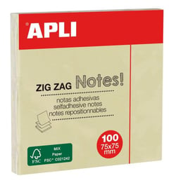 NOTES 75X75 ZIG ZAG COUL.STANDARD